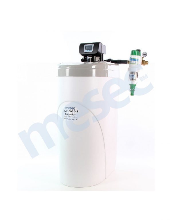 HVP namenjena za montažo kot centralni sistem za filtriranje in mehčanje vode z ionsko mehčalno napravo